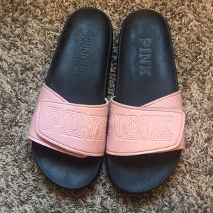 VS pink adjustable slides